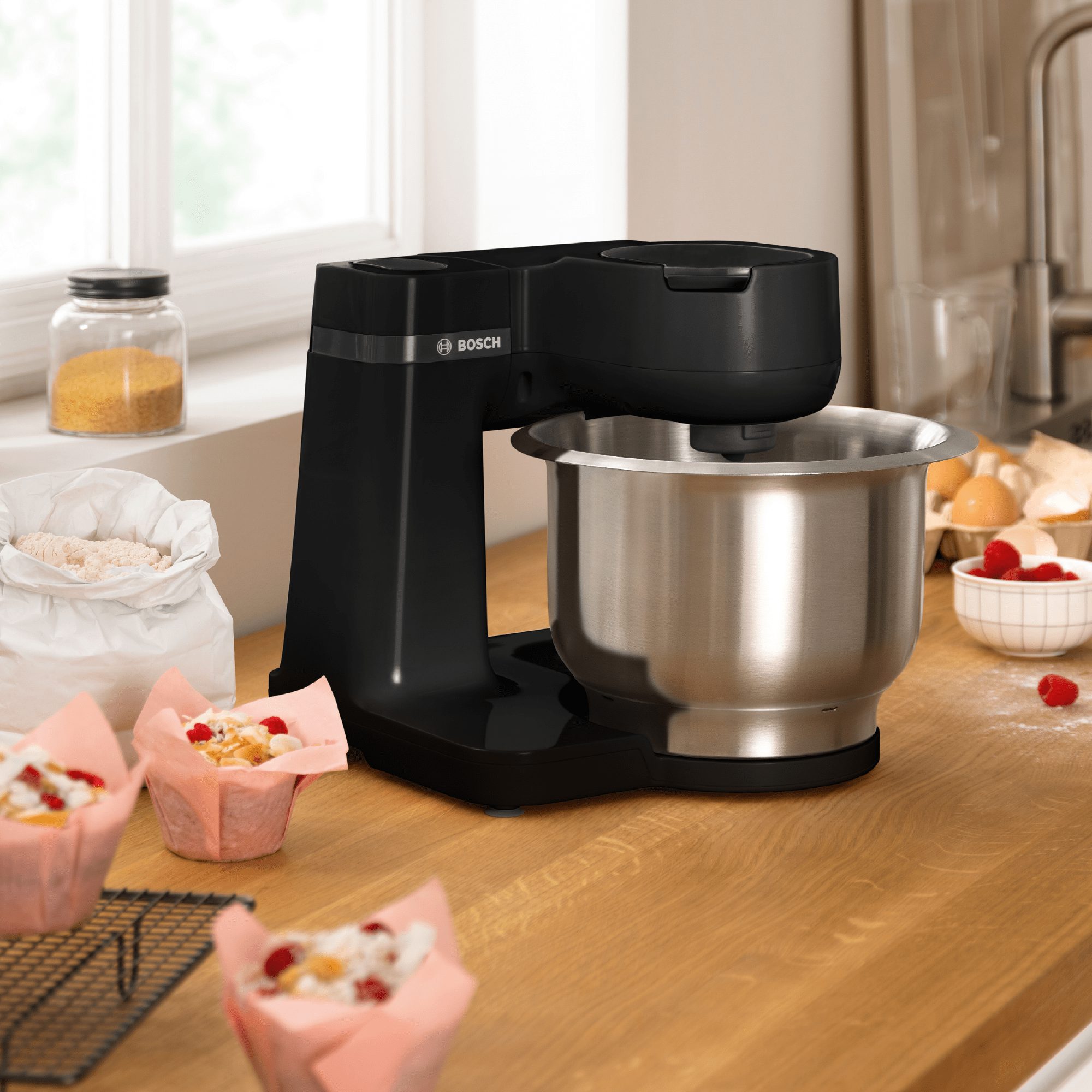 BOSCH MUMS2EB01 Serie 2 konyhai robotgép 700 W teljesítménnyel, fekete – 3. kép
