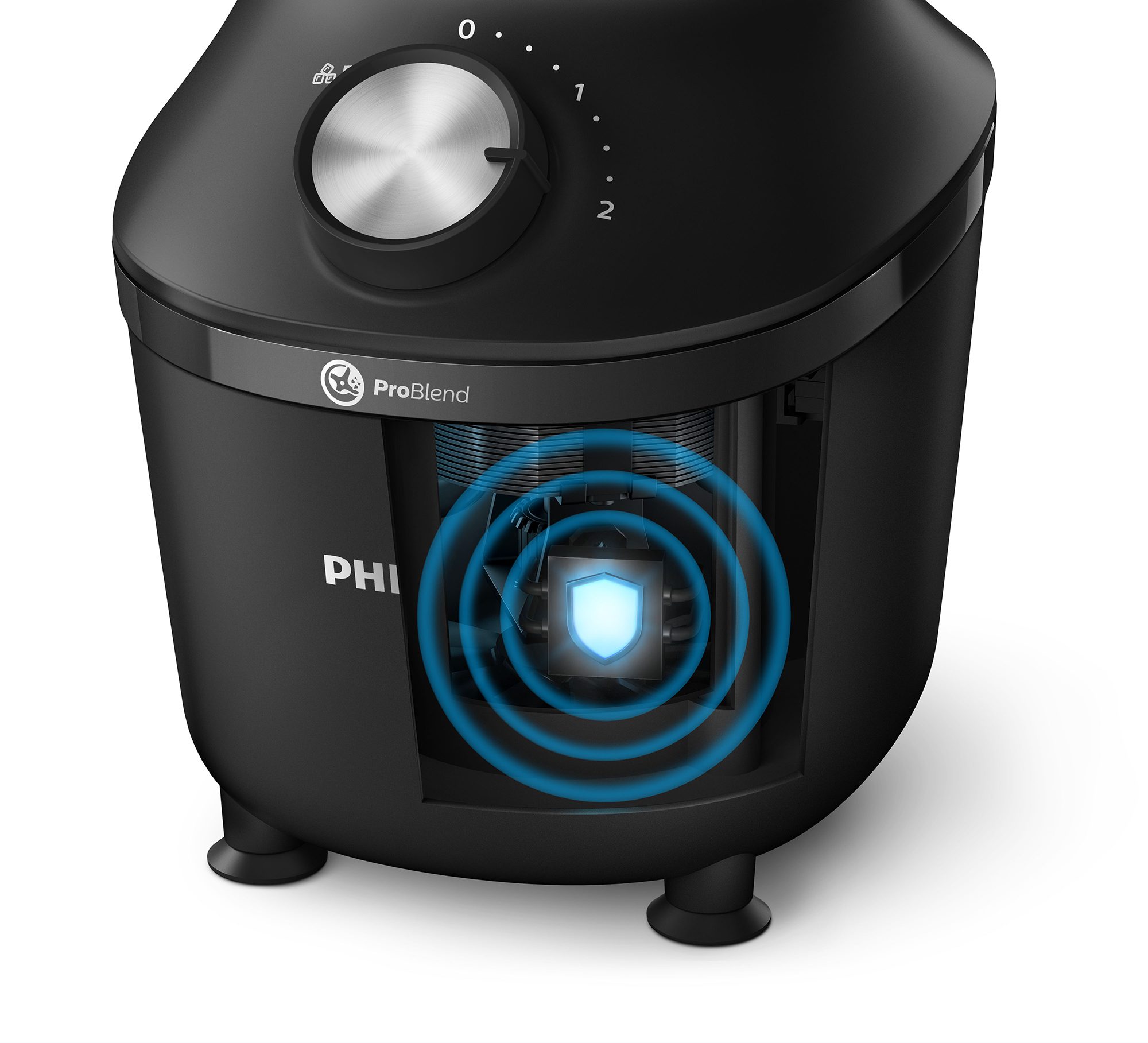 PHILIPS HR2291/01 Daily Collection 600 W-os turmixgép üvegkehellyel – 4. kép