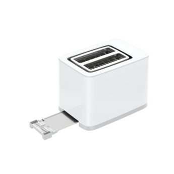 TEFAL TT693110 Sense fehér kenyérpirító digitális kijelzővel, 850 W – 3. kép