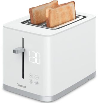TEFAL TT693110 Sense fehér kenyérpirító digitális kijelzővel, 850 W – 6. kép