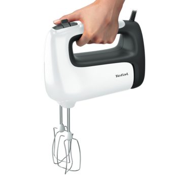 TEFAL HT464138 Prep'Mix+ kézi mixer automatikusan forgó tállal, szürke-fehér – 7. kép