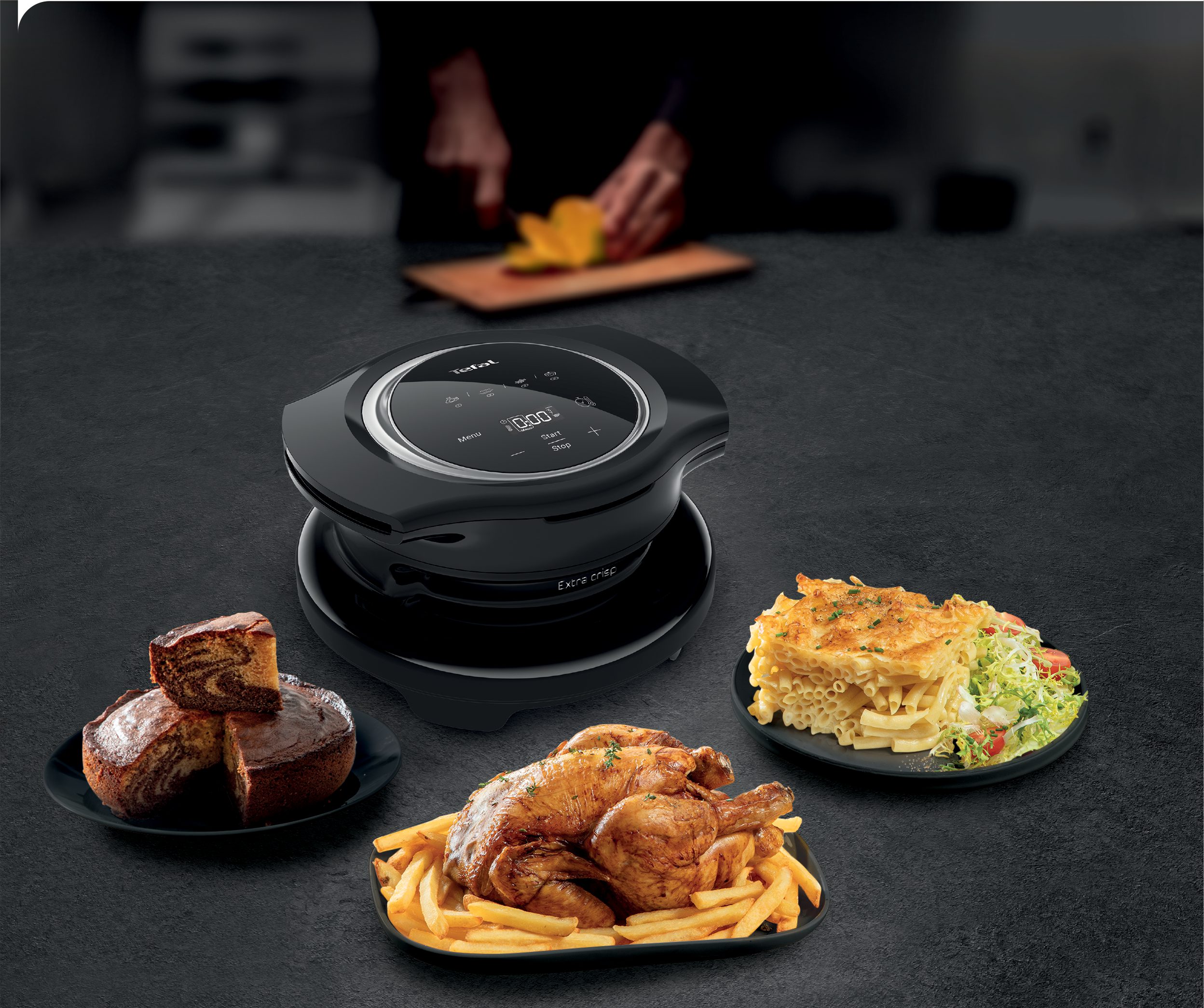TEFAL EY150830 forrólevegős sütőfeltét Cook4me kuktához – 2. kép