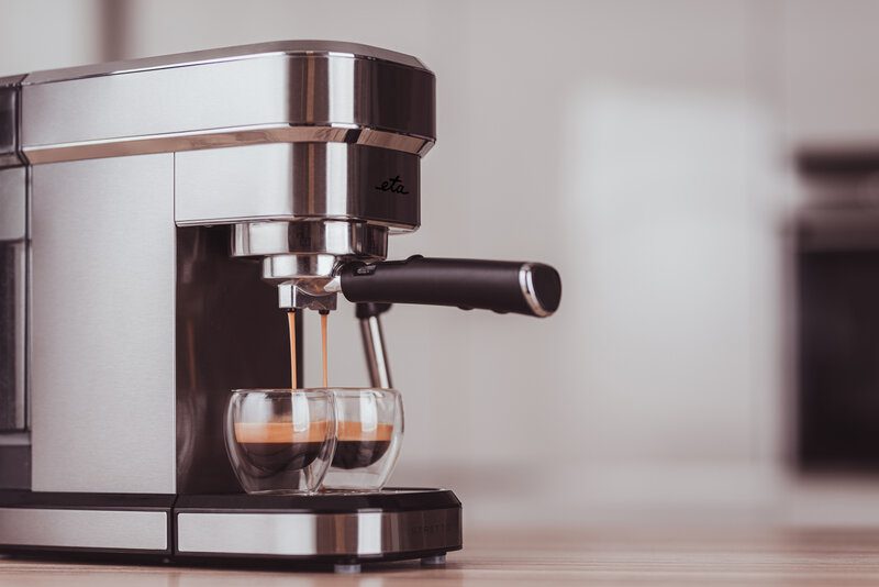 ETA 2180 90000 Stretto karcsú presszó kávéfőző tejhabosítóval – 4. kép