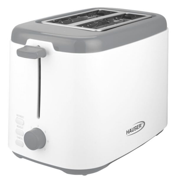 HAUSER T-242 kétszeletes, 800 W-os kenyérpirító