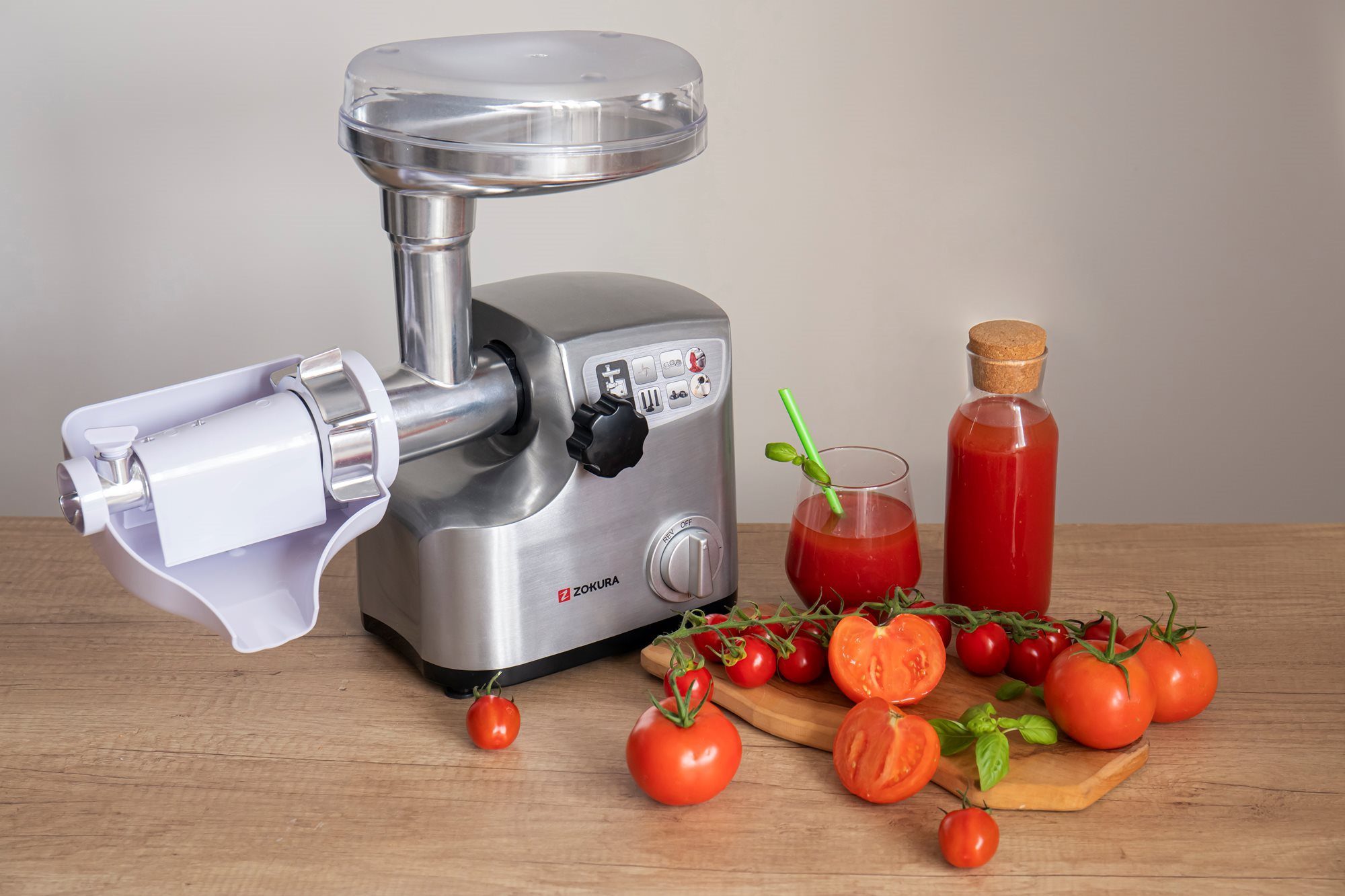 ZOKURA Z1242JUICER mechanikus paradicsomprés kiegészítő – 3. kép