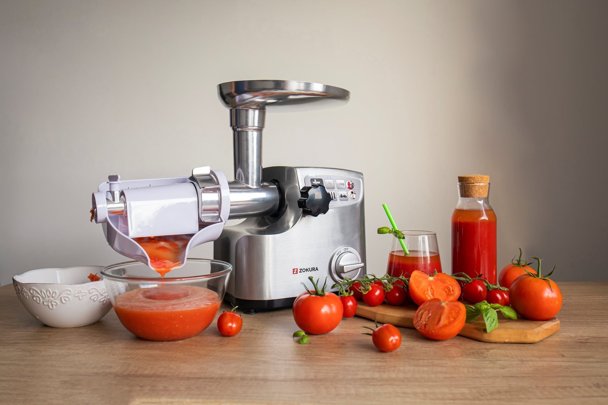 ZOKURA Z1242JUICER mechanikus paradicsomprés kiegészítő – 5. kép