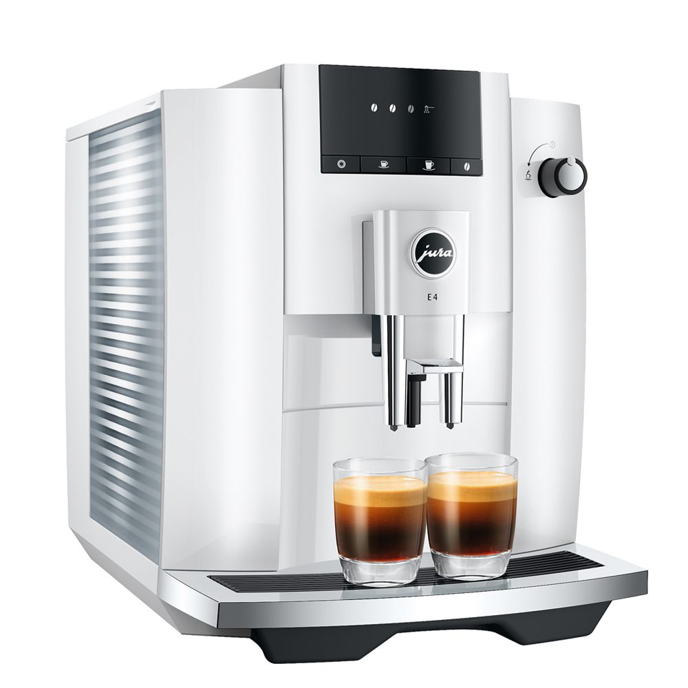 JURA 3301249 E4 Pianowhite automata kávéfőző, 15 bar, 6-féle választék, 1,9 literes víztartály – 3. kép