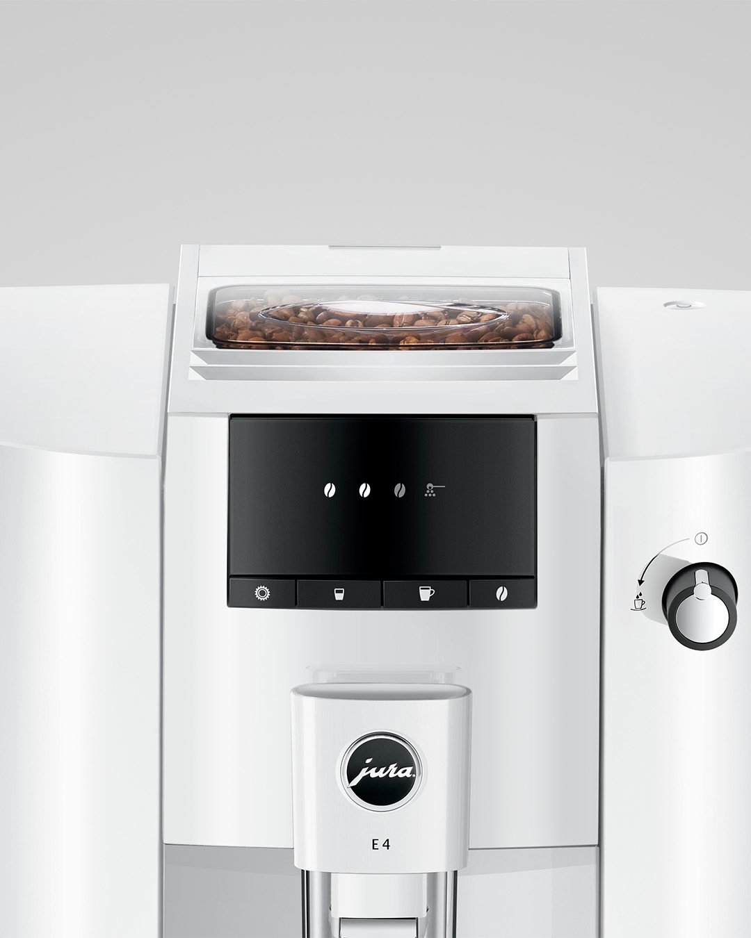JURA 3301249 E4 Pianowhite automata kávéfőző, 15 bar, 6-féle választék, 1,9 literes víztartály – 7. kép