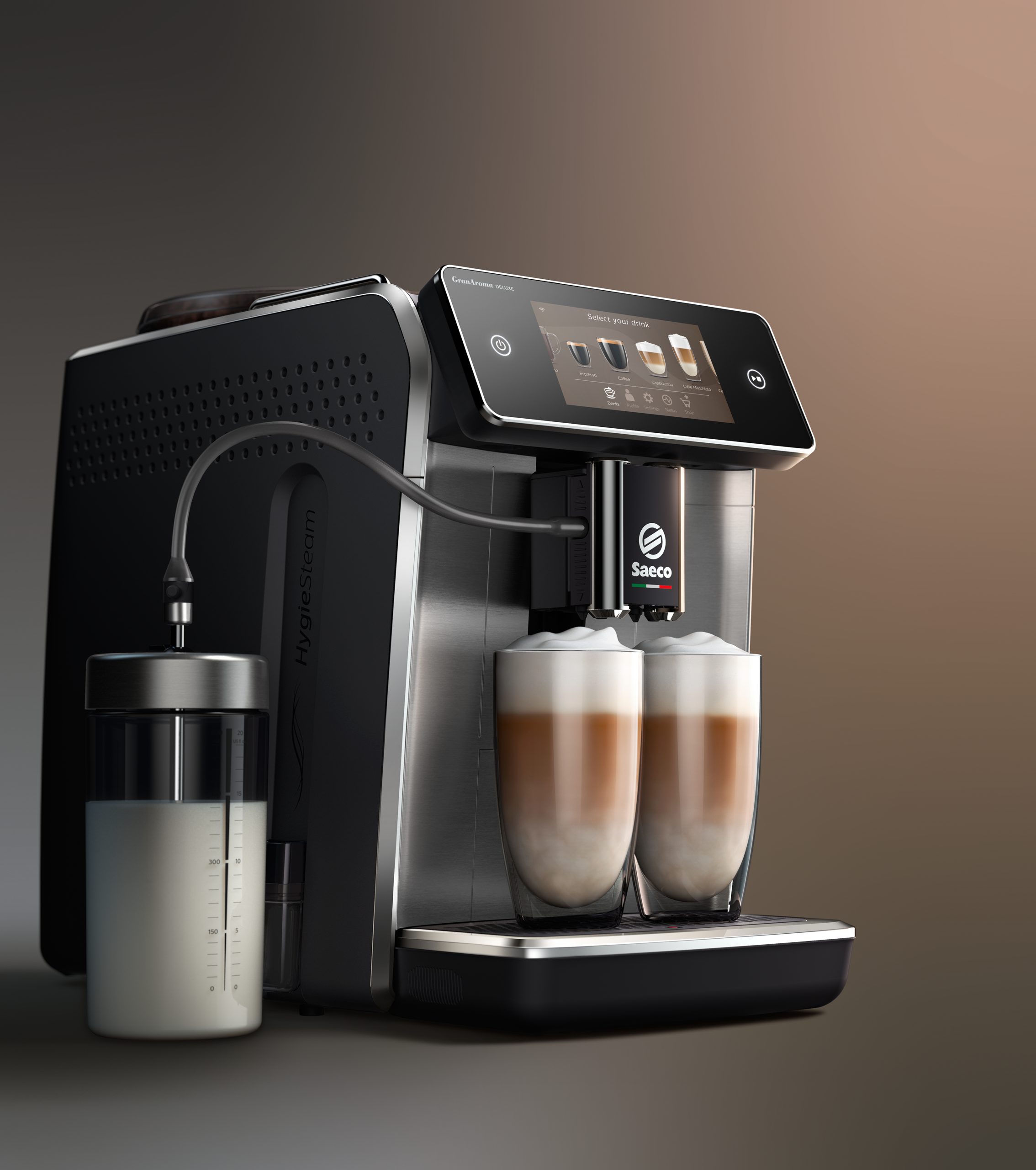 SAECO GranAroma Deluxe SM6685/00 automata kávéfőző LattePerfetto tejrendszerrel – 11. kép