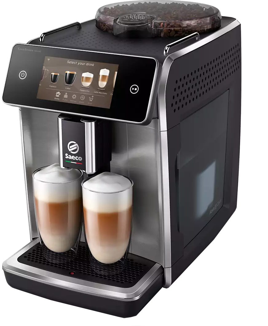 SAECO GranAroma Deluxe SM6685/00 automata kávéfőző LattePerfetto tejrendszerrel – 13. kép