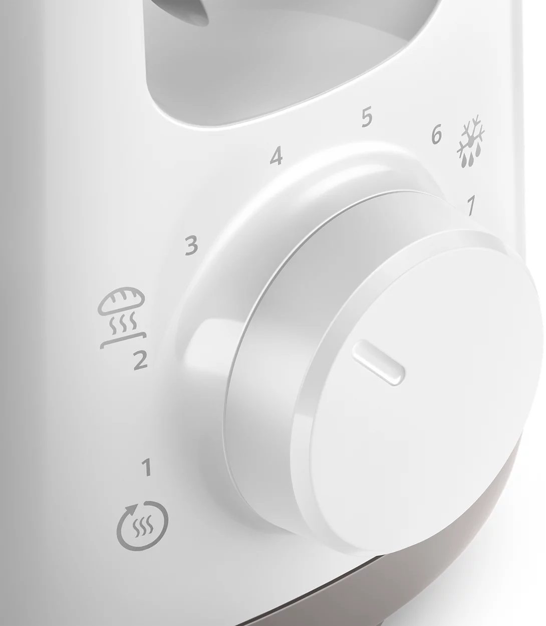 PHILIPS Daily Collection HD2590/00 kenyérpirító, 1030 W, hosszú nyílással – 2. kép