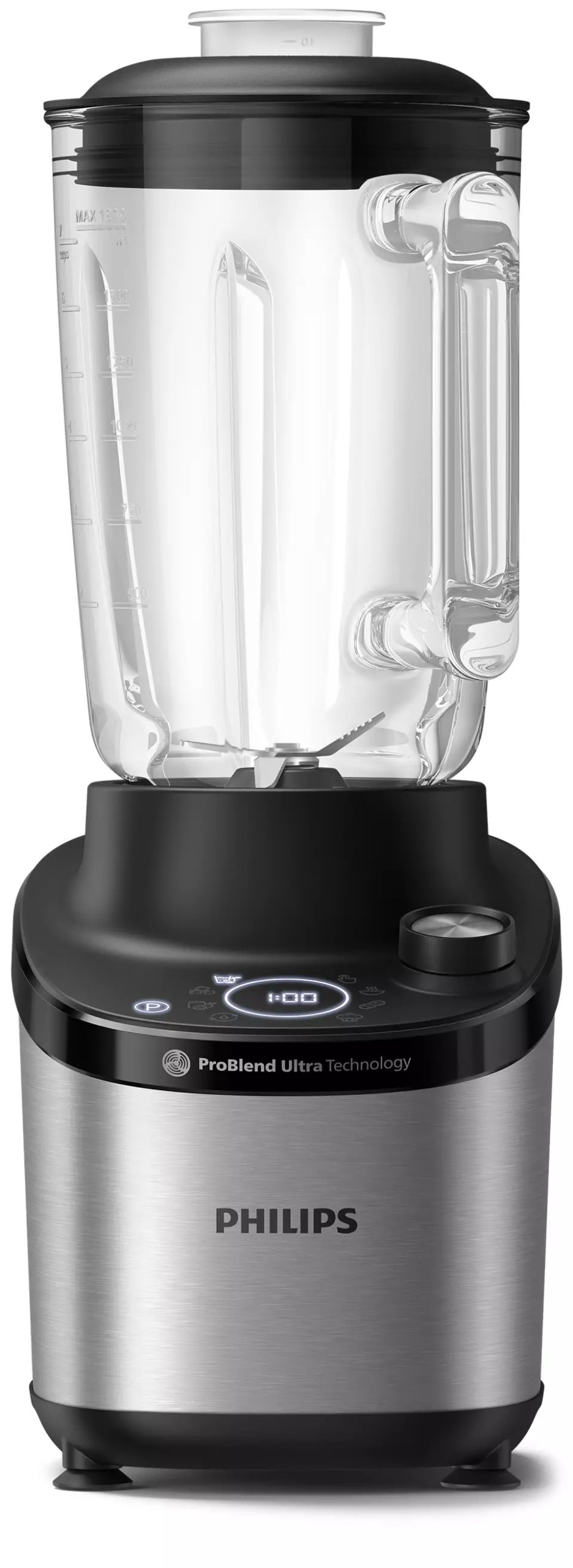 PHILIPS HR3760/10 nagy sebességű turmixgép 1500 W-os motorral és 2 ivópohárral – 2. kép