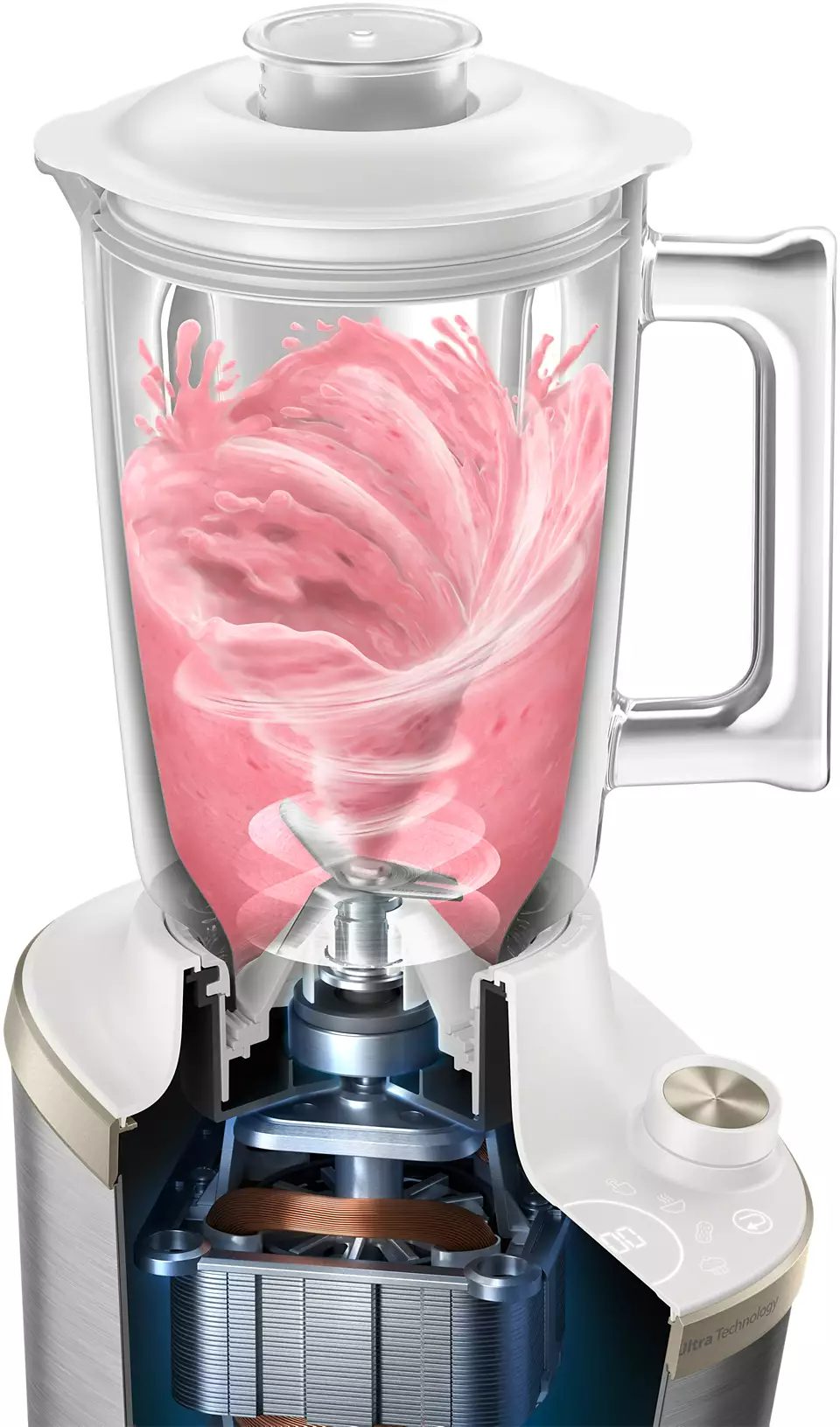 PHILIPS HR3760/01 nagy sebességű turmixgép 1500 W-os motorral – 4. kép