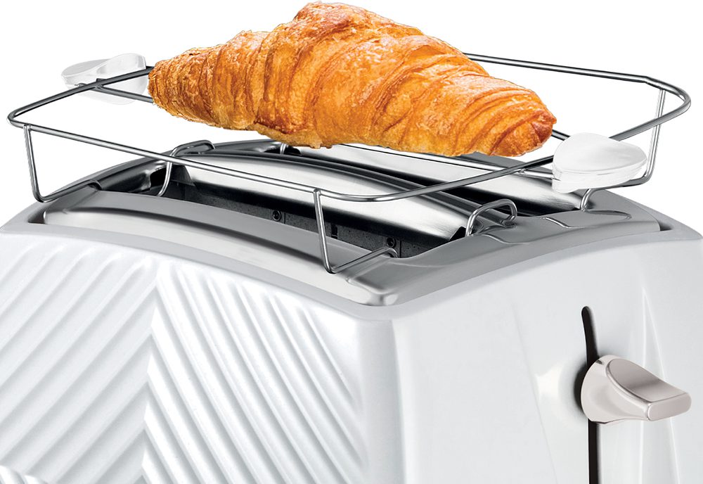 RUSSELL HOBBS 26391-56/RH Groove fehér, 2 szeletes kenyérpirító – 4. kép