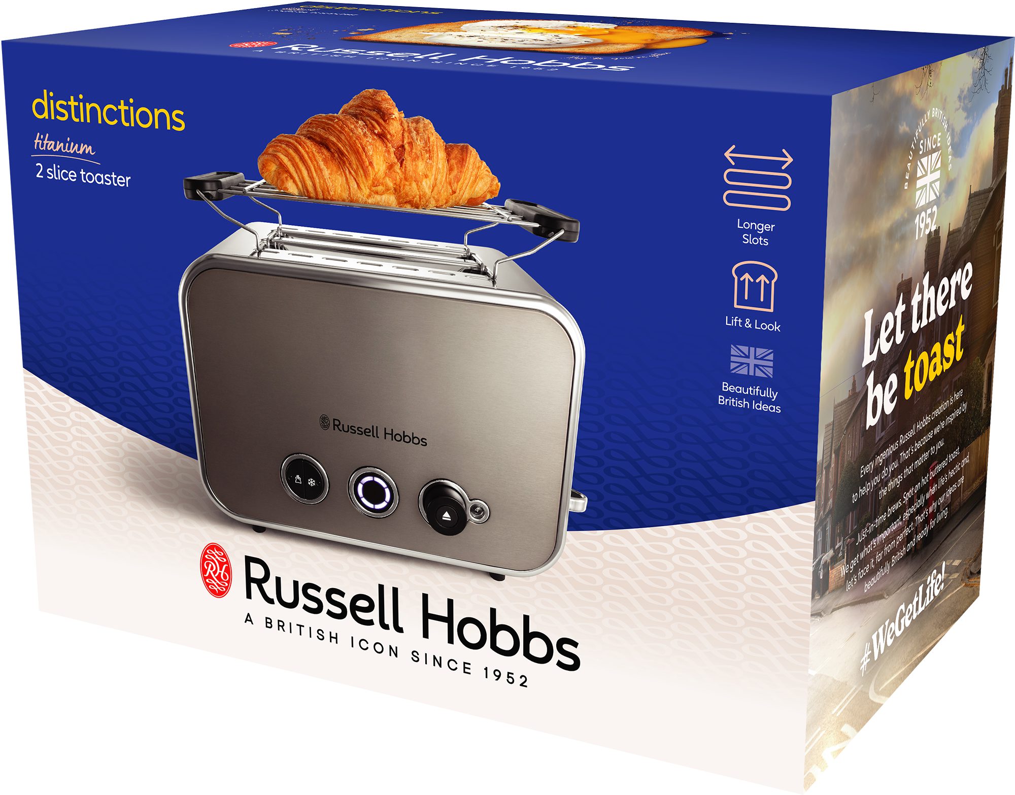 RUSSELL HOBBS 26432-56/RH Distinctions két szeletes kenyérpirító, titán – 11. kép