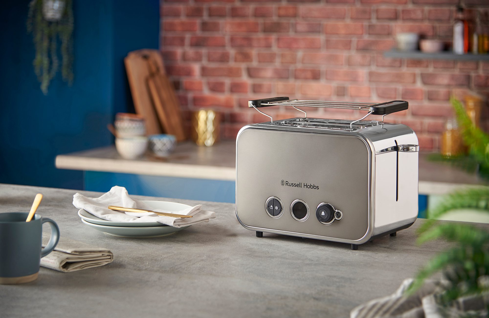 RUSSELL HOBBS 26432-56/RH Distinctions két szeletes kenyérpirító, titán – 12. kép