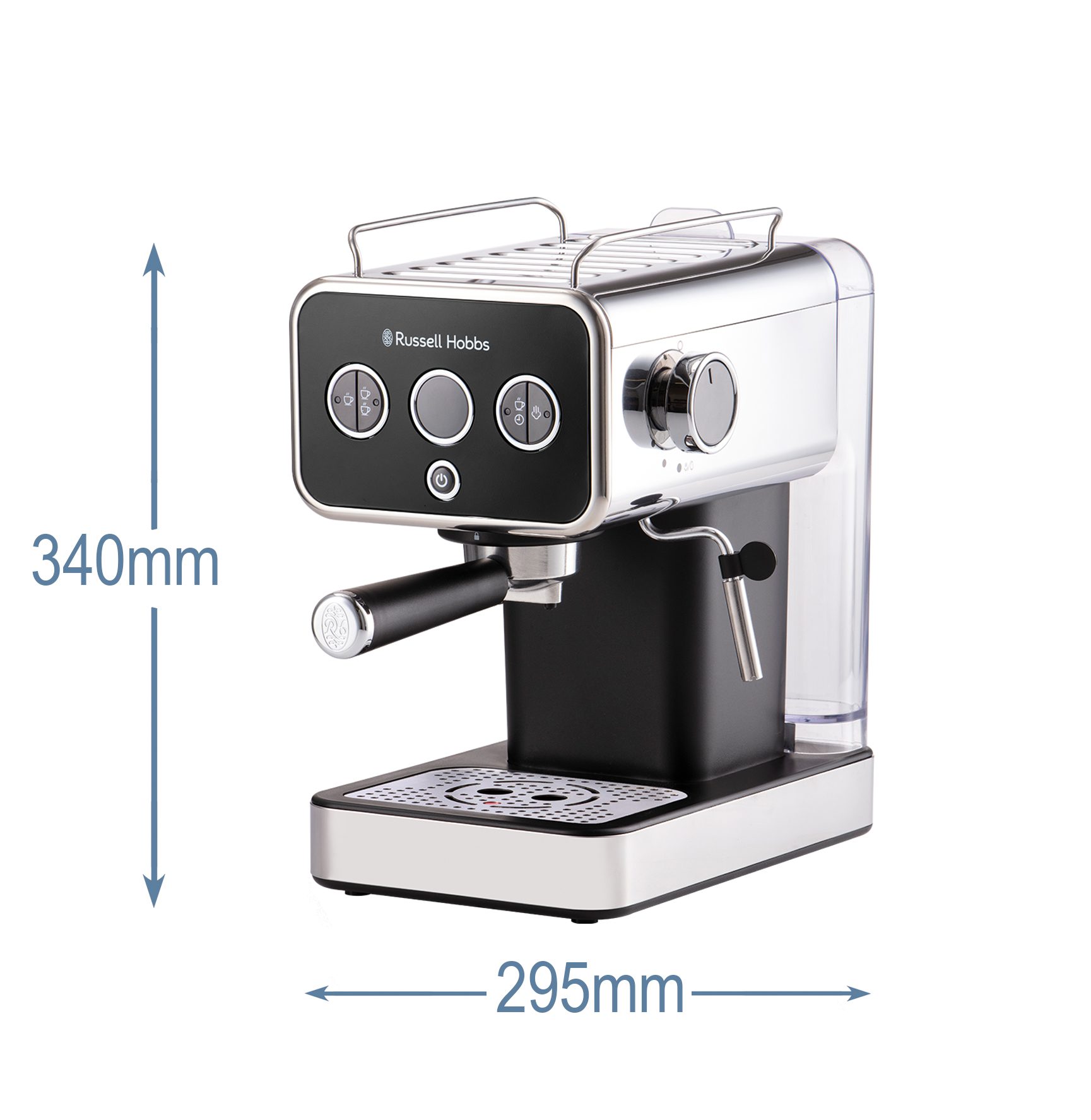 RUSSELL HOBBS 26450-56/RH Distinctions fekete eszpresszó kávéfőző – 9. kép