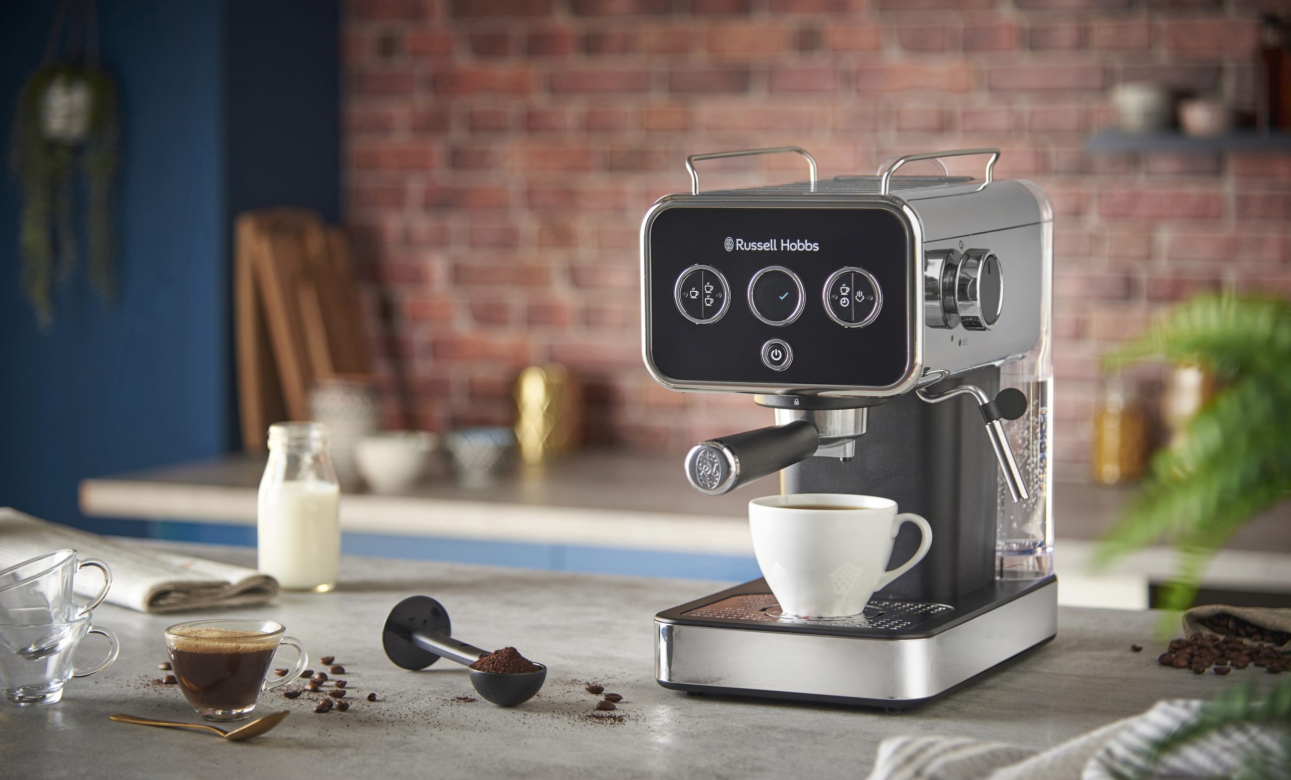RUSSELL HOBBS 26450-56/RH Distinctions fekete eszpresszó kávéfőző – 13. kép