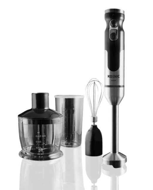 KOENIC KHB 83422 SET botmixer szett aprítóval, habverővel és mérőpohárral – 2. kép