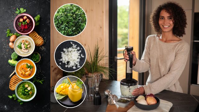 KOENIC KHB 83422 SET botmixer szett aprítóval, habverővel és mérőpohárral – 7. kép