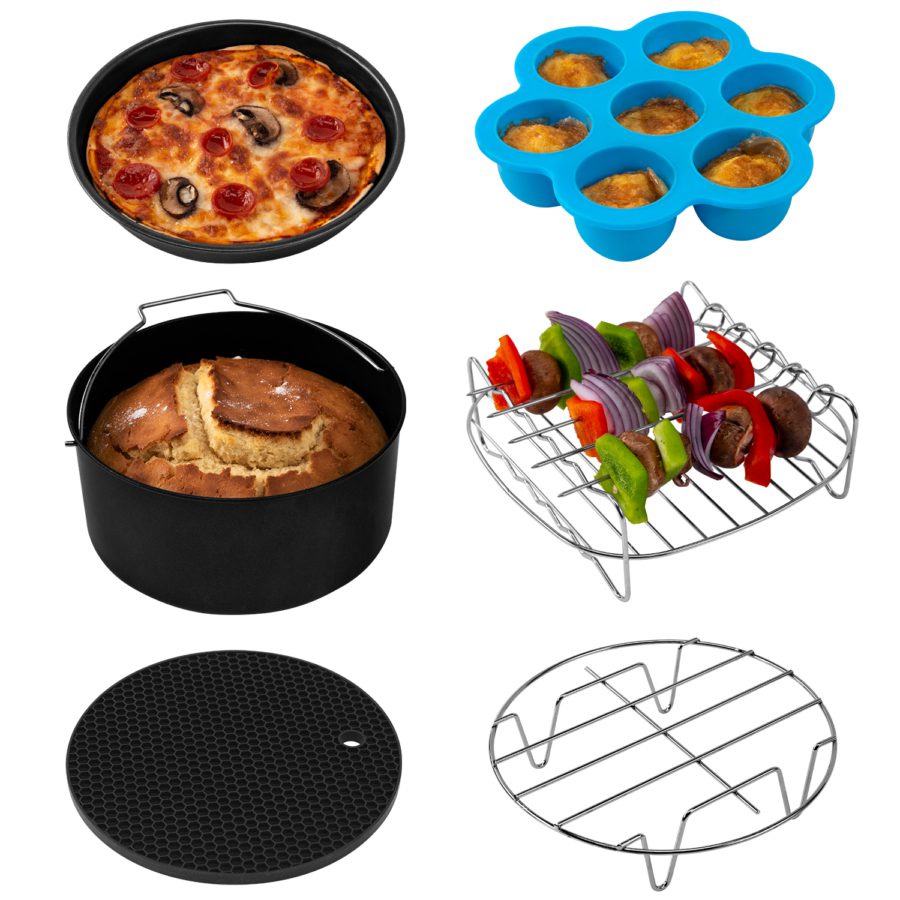 COSORI C158-6AC 6 részes airfryer tartozékkészlet – 2. kép