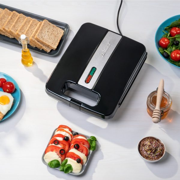 ZELMER ZSM7400 négyszeletes melegszendvics-sütő, 1400 W – 4. kép