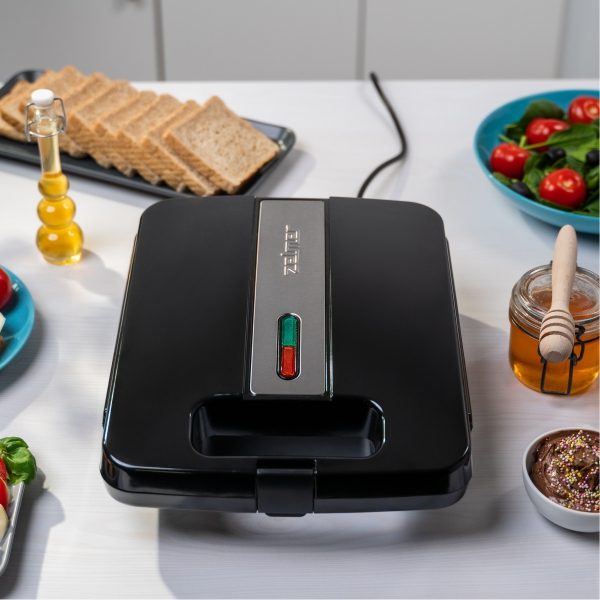 ZELMER ZSM7400 négyszeletes melegszendvics-sütő, 1400 W – 5. kép