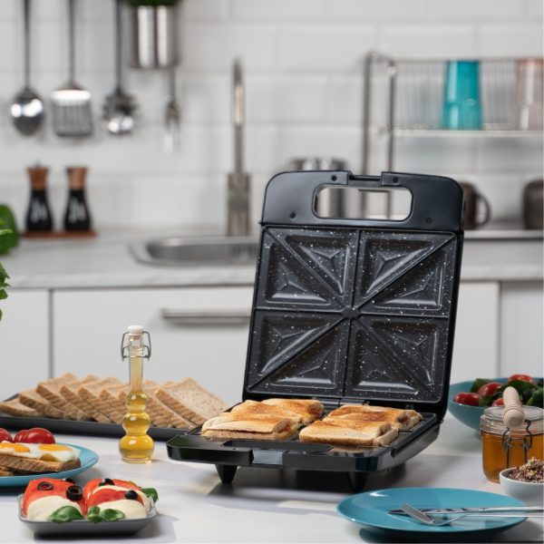 ZELMER ZSM7400 négyszeletes melegszendvics-sütő, 1400 W – 6. kép