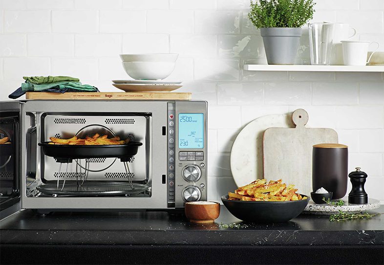 SAGE SMO870 3 az 1-ben inox minisütő mikrohullámú és forrólevegős funkcióval – 4. kép