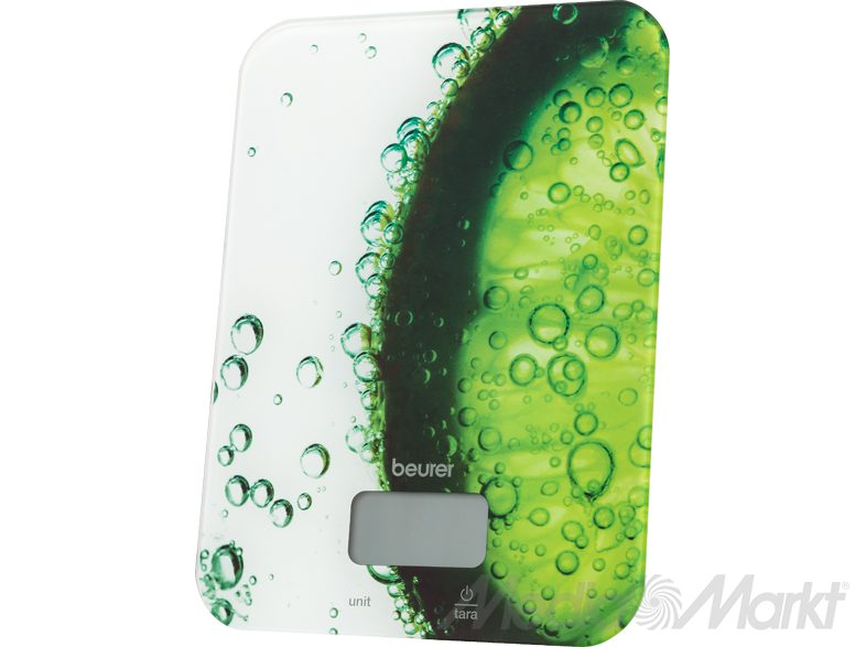 BEURER KS 19 FRESH DESING mintás üveg konyhai mérleg – 2. kép