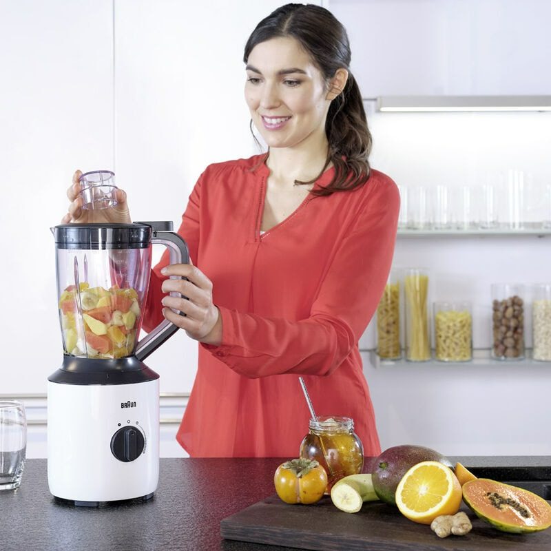 BRAUN JB3150BK turmixgép 800 W-os motorral, fekete – 5. kép