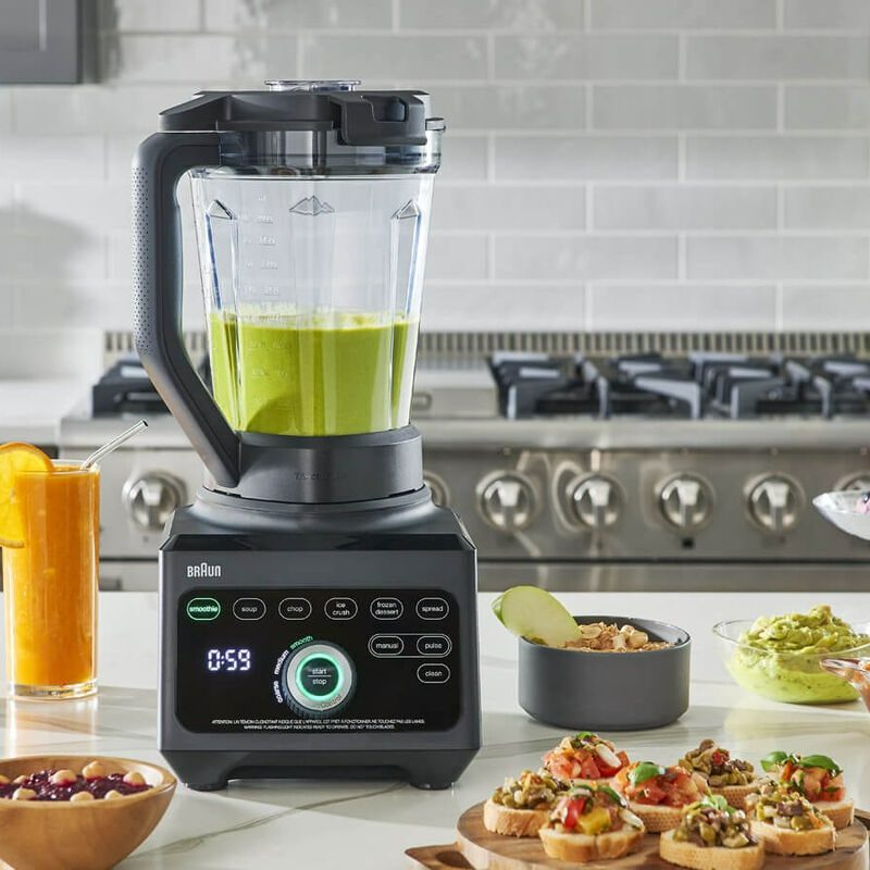 BRAUN JB9040 1600 W-os fekete turmixgép 2 literes Tritan kehellyel – 5. kép