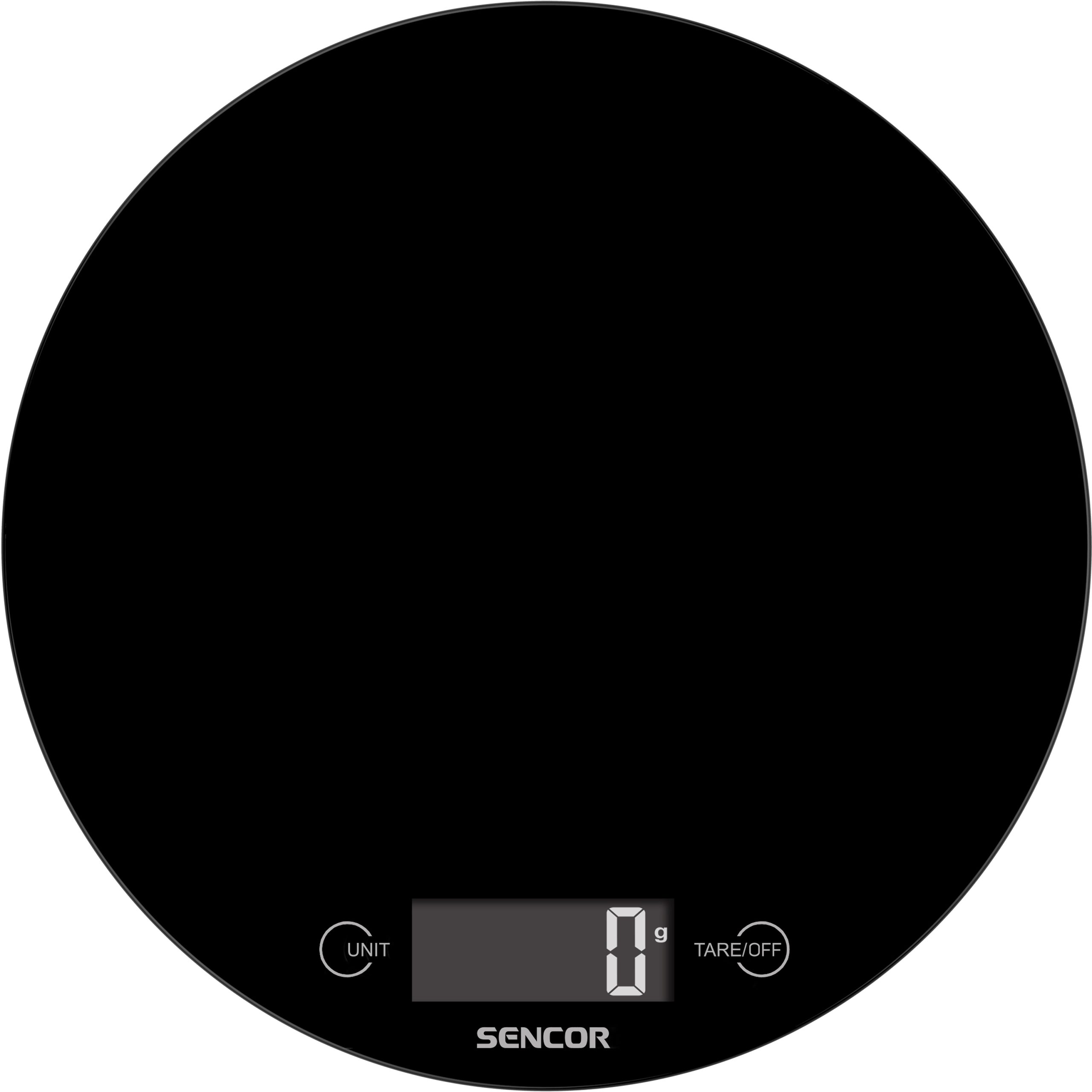 SENCOR SKS 5330 digitális konyhai mérleg, 5 kg, fekete-fehér – 2. kép