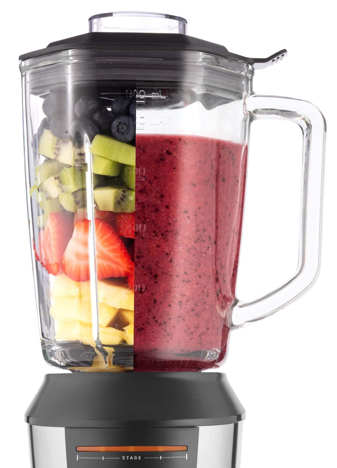 SENCOR SBL 7570SS automata smoothie mixer, 800 W, ezüst – 3. kép