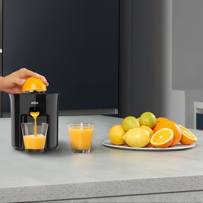 BRAUN CJ3050BK fekete citrusfacsaró közvetlen kifolyóval – 3. kép