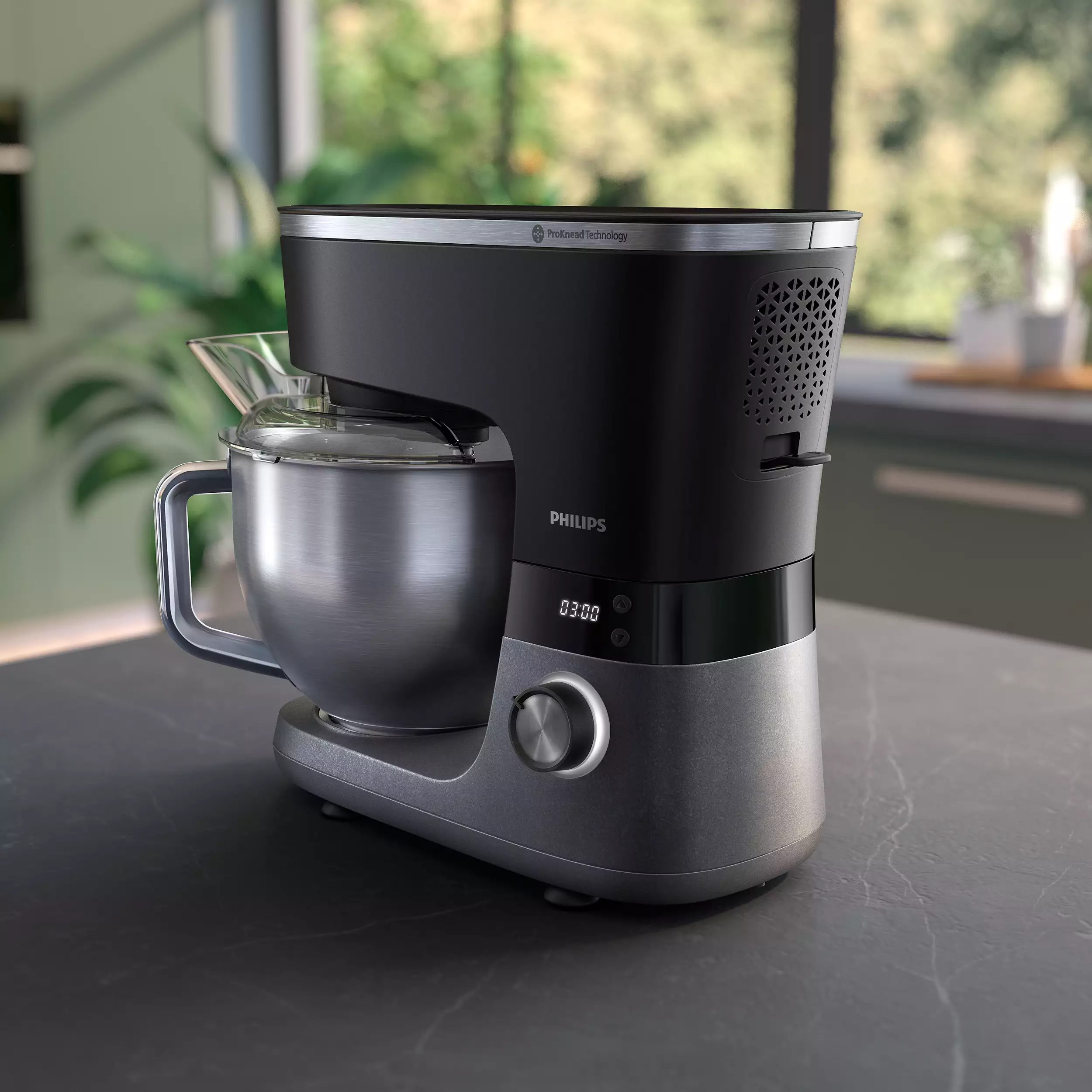PHILIPS HR7962/21 7000 ProKnead konyhai robotgép turmixkehellyel és húsdarálóval – 9. kép