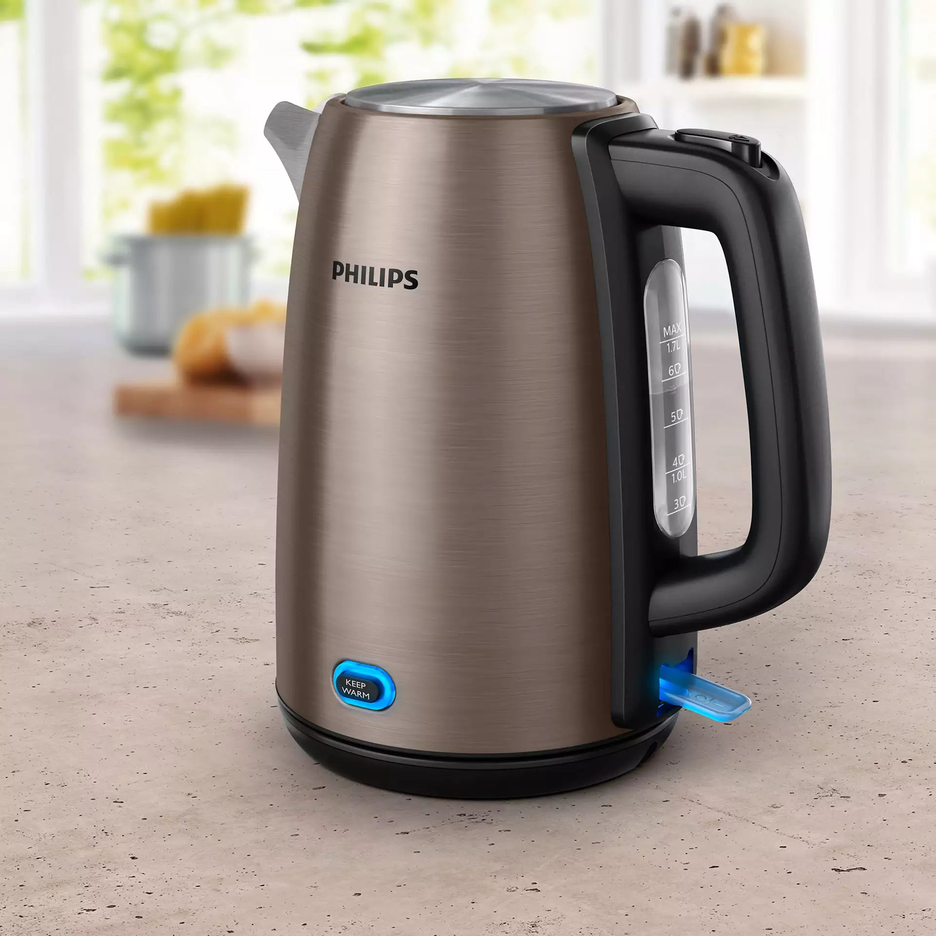 PHILIPS HD9355/92 Viva Collection 1,7 literes réz vízforraló, 2060 W – 5. kép