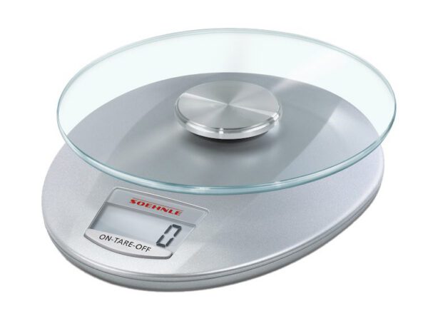 SOEHNLE 65856 Roma Silver digitális konyhamérleg, 5 kg-os kapacitással