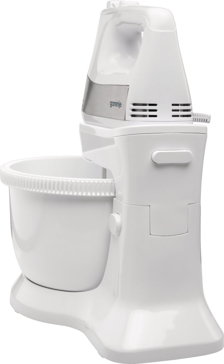 GORENJE M500DCS tálas mixer 500 W-os motorral, 3 literes forgó tállal, fehér – 5. kép