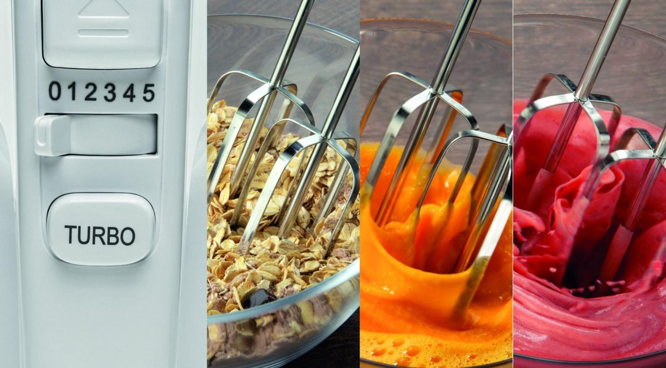 GORENJE M500DCS tálas mixer 500 W-os motorral, 3 literes forgó tállal, fehér – 12. kép