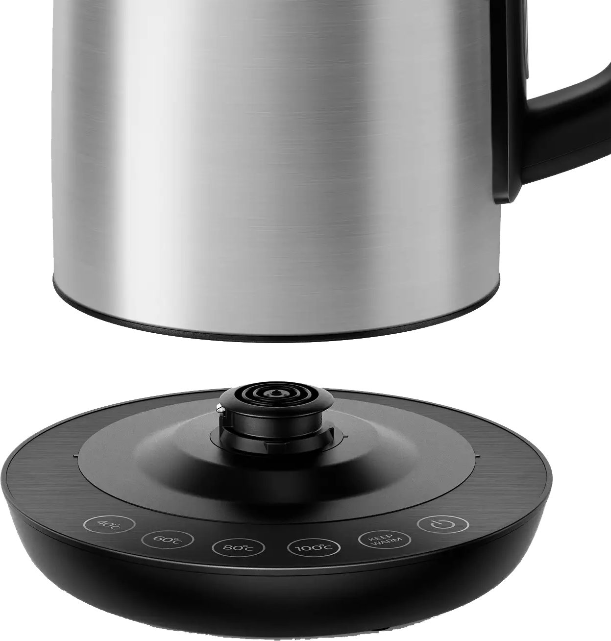 PHILIPS HD9359/90 Avance Collection 1,7 literes vízforraló hőfokválasztással, 2200 W, ezüst/fekete – 2. kép