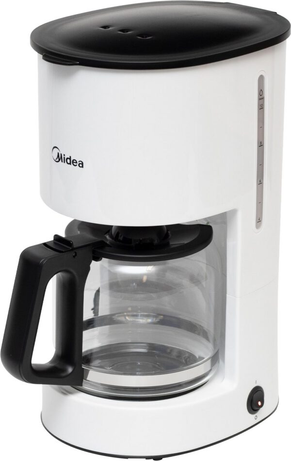 MIDEA MA-D1502AW filteres kávéfőző, 1000 W, 1,25 liter, fehér