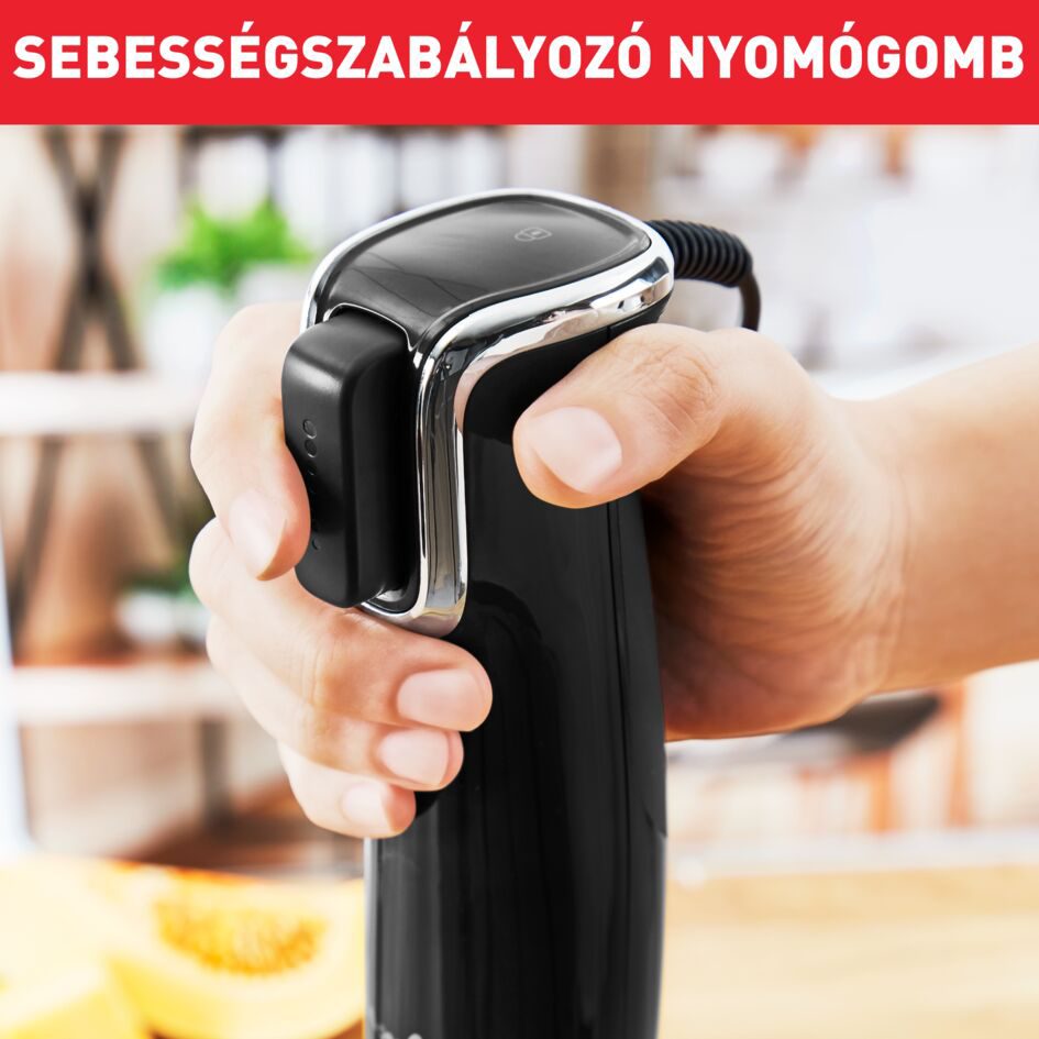 TEFAL HB94L830 Infiny Force 1000 W-os rúdmixer aprító- és habverő feltéttel – 8. kép