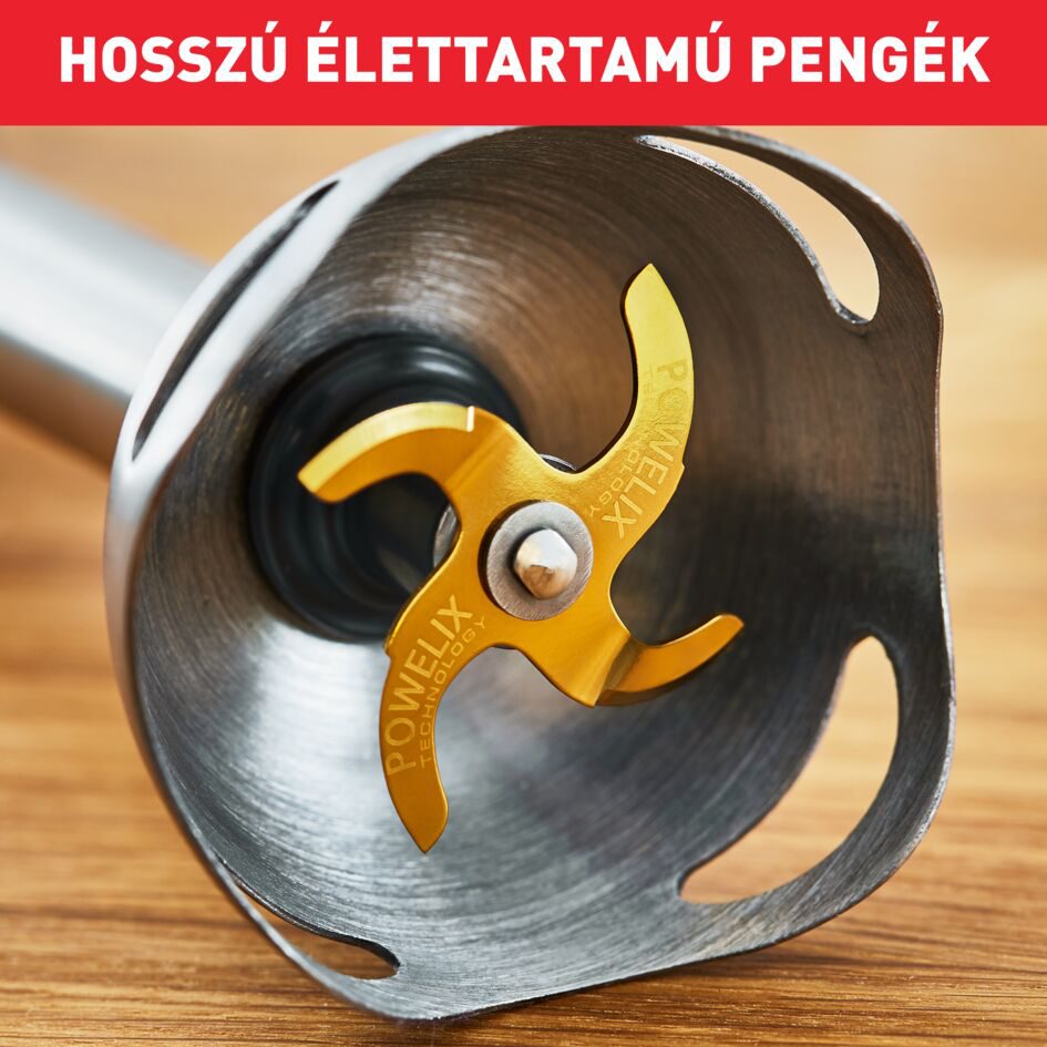 TEFAL HB94L830 Infiny Force 1000 W-os rúdmixer aprító- és habverő feltéttel – 10. kép