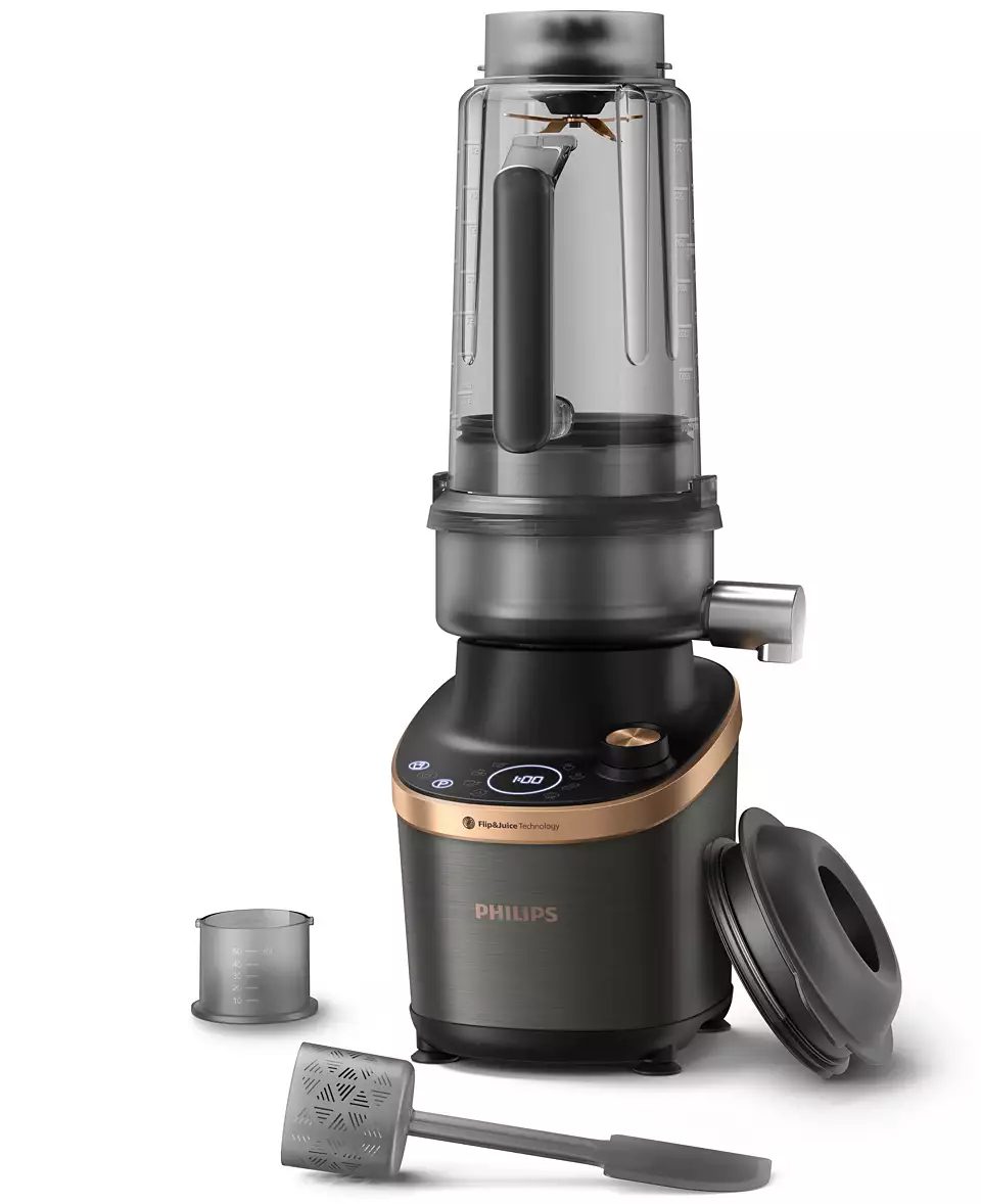 PHILIPS HR3770/10 Flip&Juice turmixgép 1500 W-os motorral, 2 literes kehellyel – 3. kép