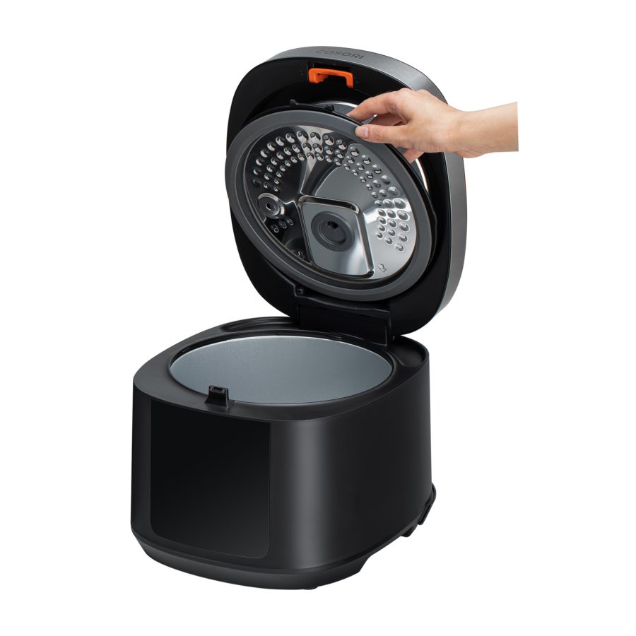 COSORI CRC-R501-KEU többfunkciós rizsfőző 18 programmal, 970 W, 5 literes, fekete – 3. kép