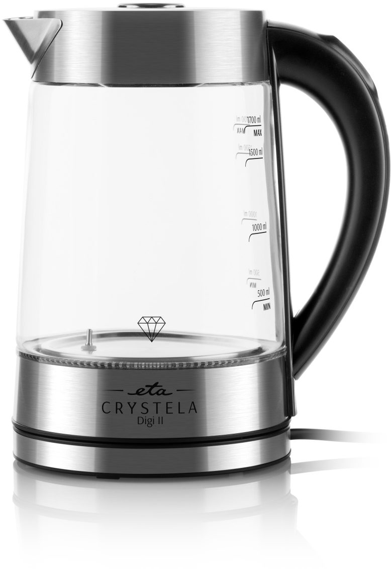 ETA 515490000 Crystela Digi II üveg vízforraló, 2200 W, 1,7 l – 3. kép