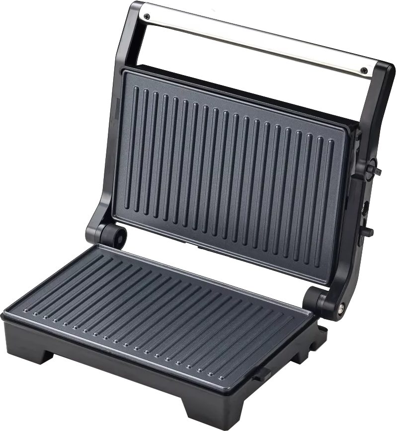 HAUSMEISTER HM 8811 panini- és melegszendvics-sütő, 1000 W, fekete – 4. kép