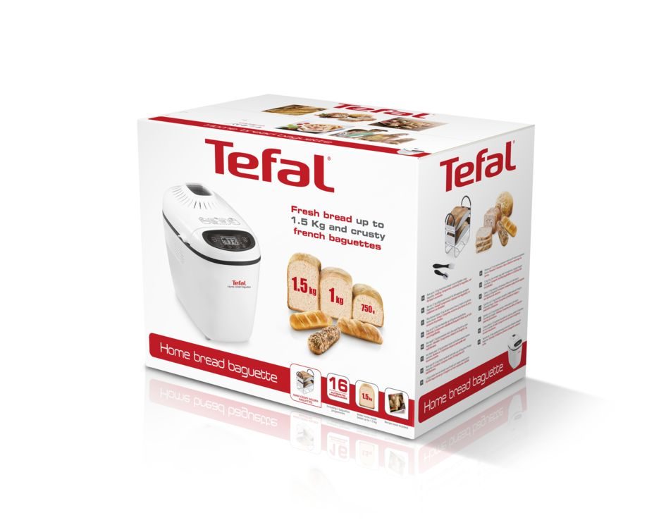 TEFAL PF610138 Home Bread Baguette fehér kenyérsütő – 10. kép