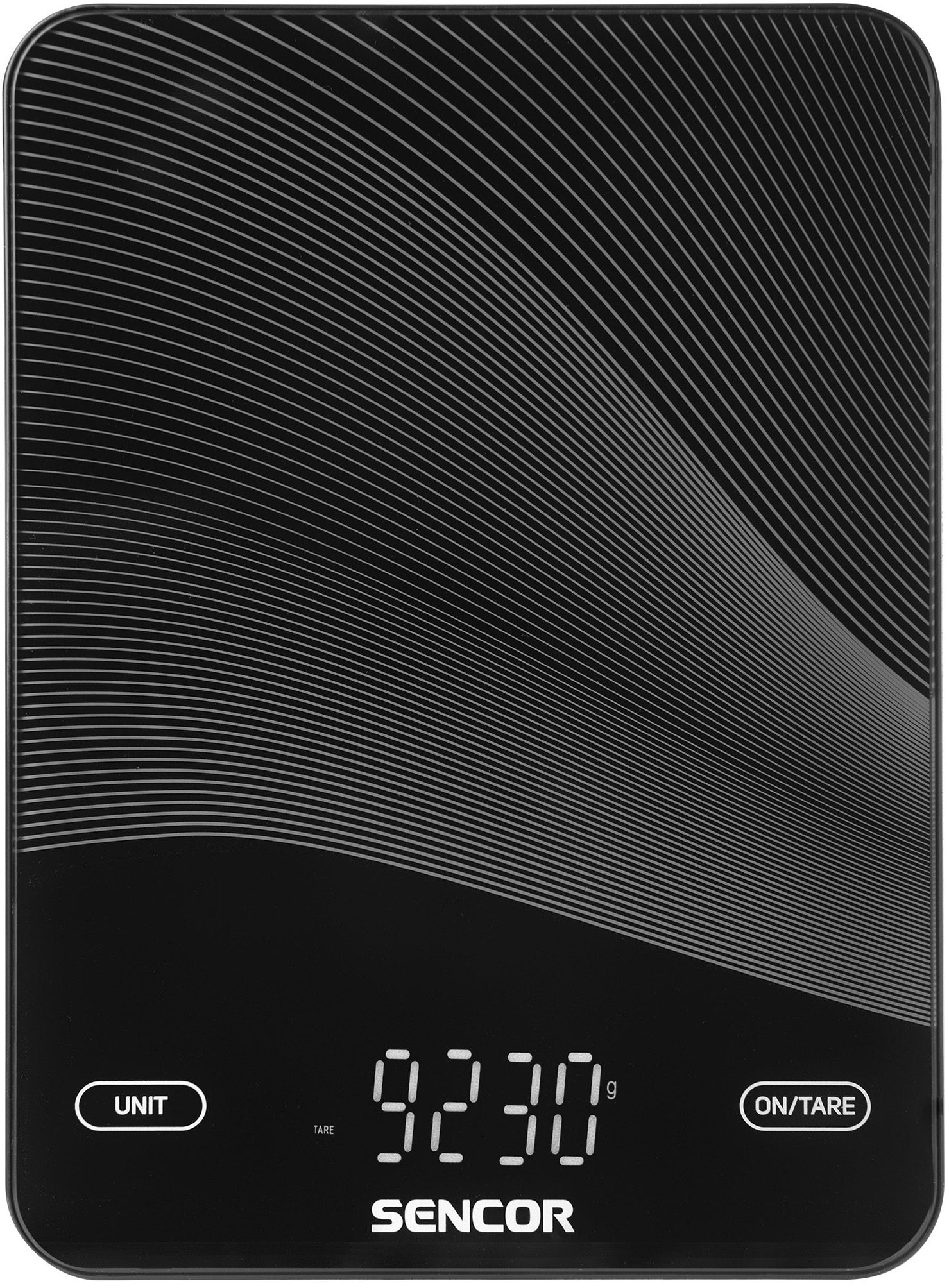 SENCOR SKS 7700BK digitális konyhai mérleg, fekete – 4. kép